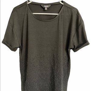 Simply Vera Vera Wang Black Shirt